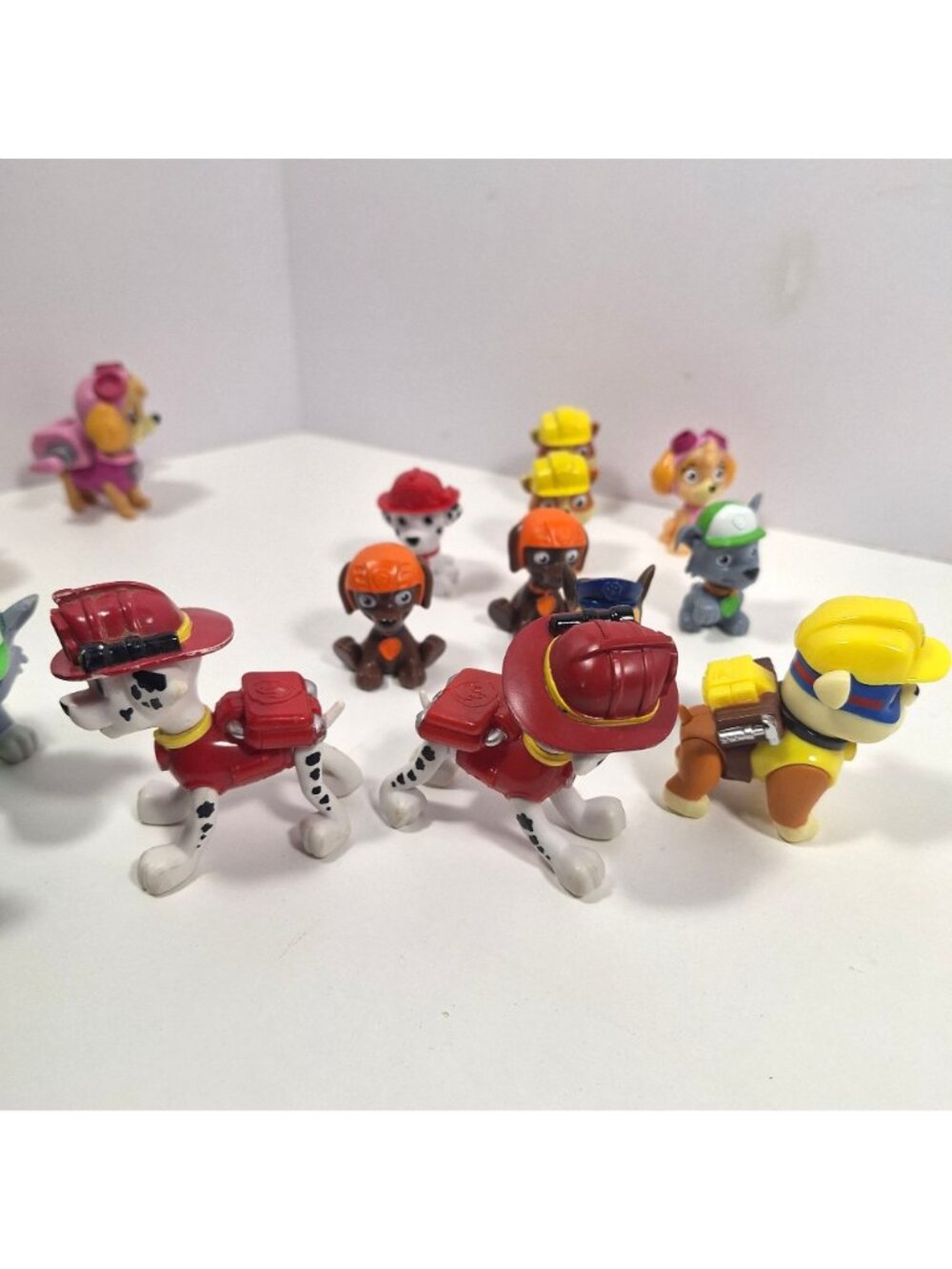 Paw Patrol Action Figures Chase Marshall Skye Rocky Rubble Everest Zuma 18 Lot - Picture 10 of 13